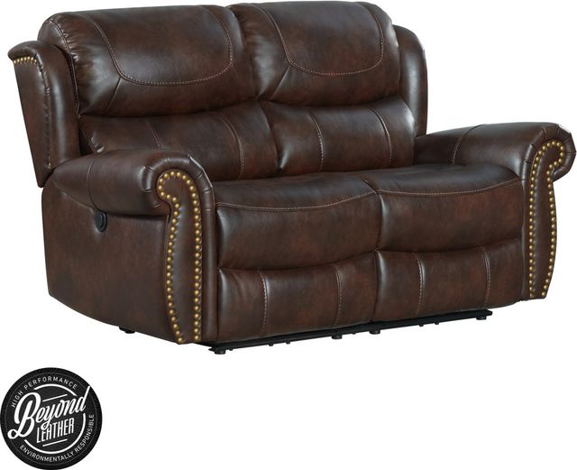 Intercon Hyde Park Tobacco Loveseat-1