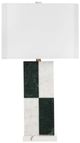 Bassett Mirror Midcrest Green/White Table Lamp-0