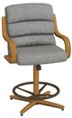 Chromcraft™ Customizable Nova Counter Chair with Metal Footrest-0