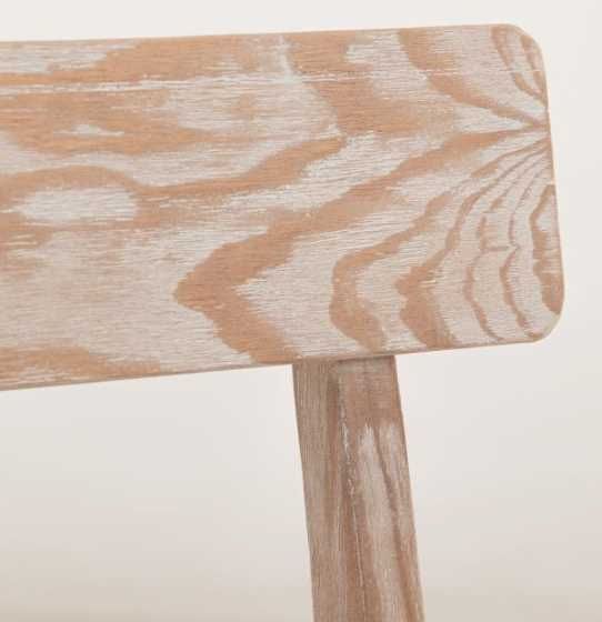 International Furniture Direct Balam Gray/Stained White Upholstered Barstool-4