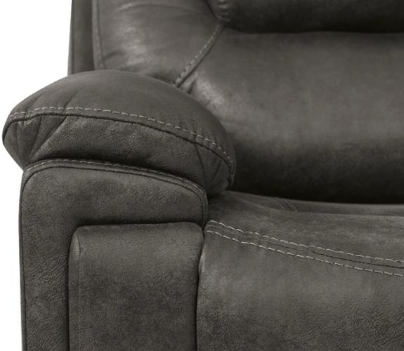 Signature Design by Ashley® Wyerville 5-Piece Gray Power Reclining Sectional-1
