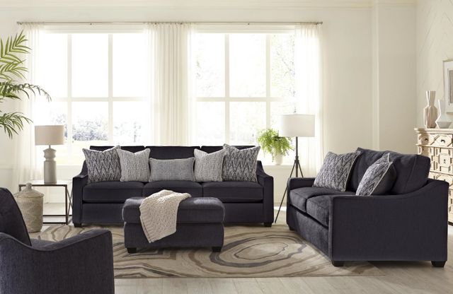 Behold™ Home Dakota Navy Queen Sleeper Sofa-1