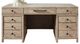 Liberty Furniture Proximity Place 2-Piece Barley Buff Jr Executive Desk-0