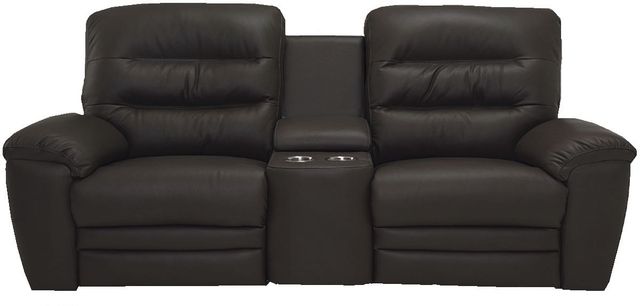 Palliser® Furniture Customizable Keiran Power Wall Hugger Reclining Loveseat with Power Headrest, Lumbar and Console-3