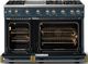Viking® 5 Series 48" Squall Pro Style Gas (LP) Range with Brushed Brass Trim-1