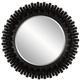 Uttermost® Circle of Piers Ebony Stain Round Mirror-0