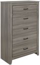 Mazin Furniture Waldorf Dark Gray Chest-0