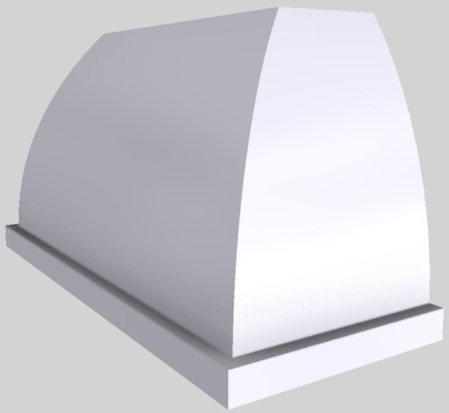 Vent-A-Hood® Designer Series 54" White Wall Mounted Range Hood-4