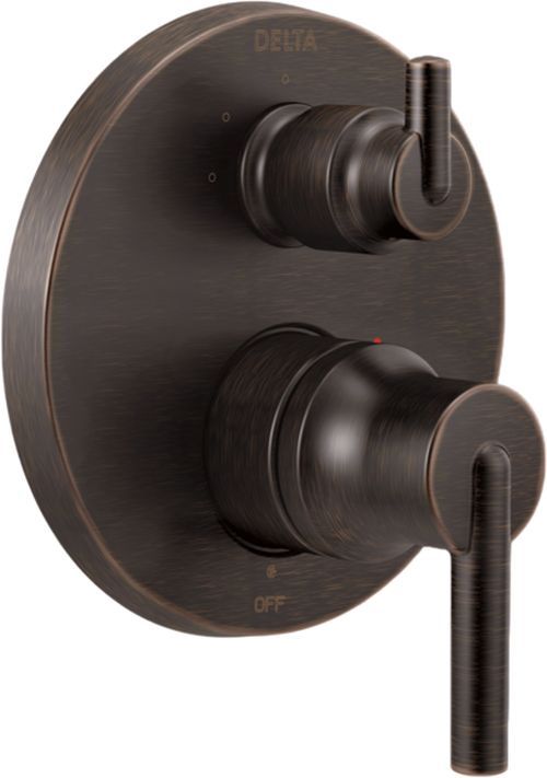 Delta Trinsic® Monitor® 14 Series Venetian Bronze 2-Handle Valve Trim with 3-Setting Integrated Diverter-0