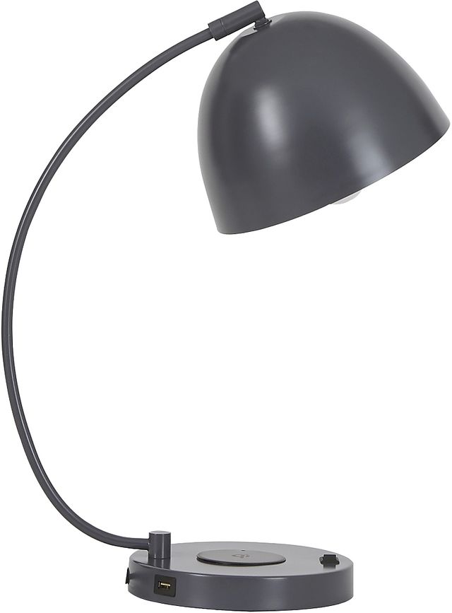 Signature Design by Ashley® Austbeck Gray Metal Desk Lamp-0