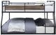 ACME Furniture Cordelia Antique Oak/Sandy Black Full Over Queen Bunk Bed-3