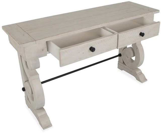 Magnussen Home® Bronwyn Alabaster Rectangular Sofa Table-2