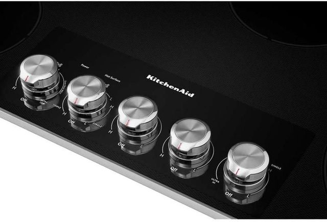 KitchenAid® 36" Stainless Steel Electric Cooktop-3