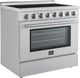 FORNO® Paolo Alta Qualita 36" Stainless Steel Pro Style Electric Range -1
