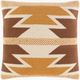 Surya Nobility Dark Brown 18"x18" Toss Pillow with Polyester Insert-0