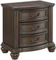 Elements International Brunswick 4-Piece Mahogany Queen Panel Bedroom Set-3