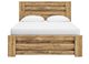 Signature Design by Ashley® Maystonna Brown King Panel Bed-2