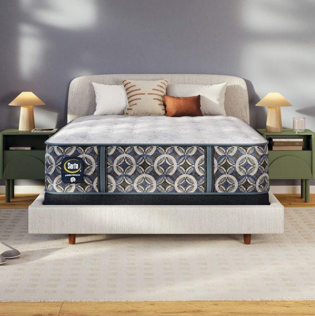 Serta® Perfect Sleeper® Cascade Range 14" Innerspring Extra Firm Tight Top King Mattress-1