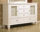 Coaster® Sandy Beach 5-Piece White Queen Sleigh Storage Bedroom Set-3