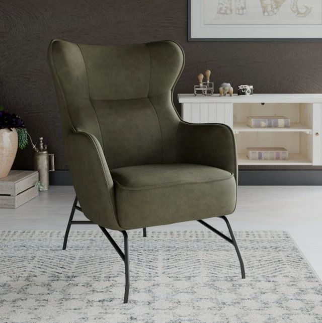 Emerald Home Franky Green Accent Chair-1