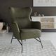 Emerald Home Franky Green Accent Chair-1