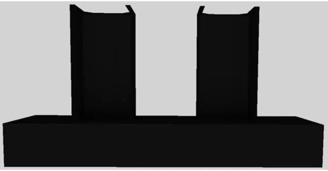 Vent-A-Hood® 66" Black Contemporary Wall Mounted Range Hood-3