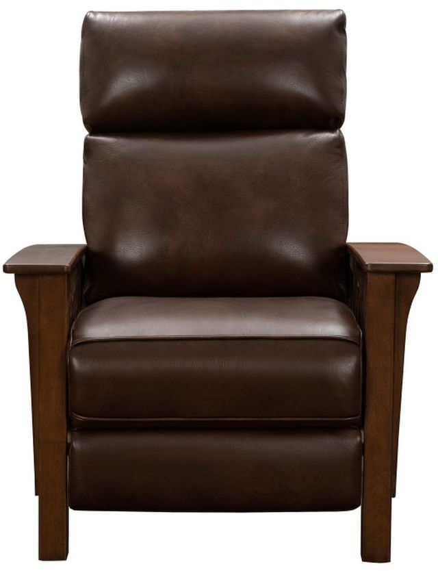 BarcaLounger® Artisan Wenlock Fudge Leather Power Recliner-2