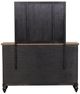 Liberty Furniture Americana Farmhouse Black Dresser and Mirror-4