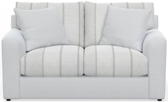 Jackson Furniture Lindsey Snow Loveseat-1
