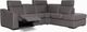 Jaymar Leonardo Optima 3 Piece Illusion Charcoal Gr. 30 Sectional-0