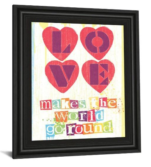 Classy Art Must Be Love I by Tom Frazier Wall Art-1
