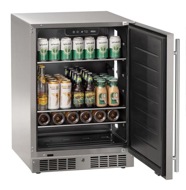 Marvel 24" Stainless Steel Refrigerator-1