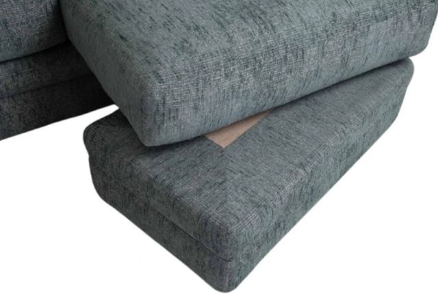 Franklin™ Emerald Matcha Teal Sofa with Reversible Chaise-2