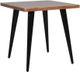 Jofran Inc. Prelude Suede End Table with Black Base-0