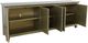 Jofran Inc. Isabella Champagne 86" Mirrored Accent Cabinet-4