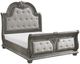 Homelegance® Bennington Gray California King Sleigh Bed-0