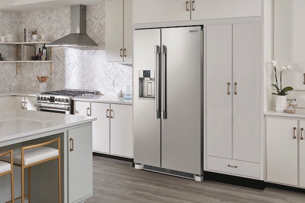 Frigidaire Professional 36 in. 22.3 Cu. Ft. Stainless Steel Counter Depth Side-by-Side Refrigerator