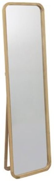 YHD Natural Brown Radian Full-Length Mirror-2