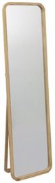 YHD Natural Brown Radian Full-Length Mirror-2
