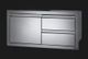 Napoleon Stainless Steel Single Drawer and Double Drawer Combo-5