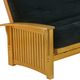 Night & Day Furniture™ Winter Honey Oak Queen Moon Glider Futon-1