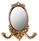 A & B Home 2-Piece Cavendish Mirrored Wall Hooks Set-1