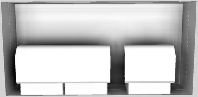 Vent-A-Hood® 42" White Contemporary Wall Mounted Range Hood-3