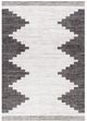 Surya Eagean Charcoal/Off-White 4'x6' Area Rug-0