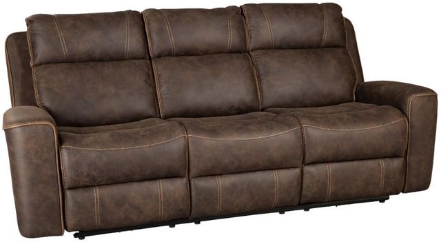 Behold™ Home Telluride Chocolate Power Reclining Sofa | Furniture