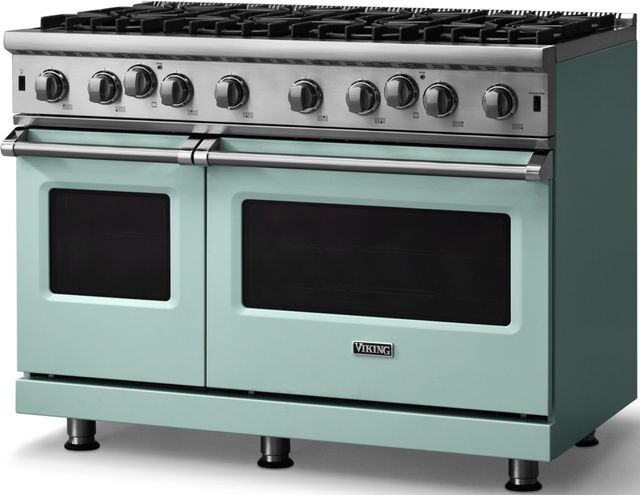 Viking® 5 Series 48” Splash Pro Style Natural Gas Range-2