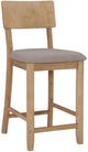 Linon Jordan Gray Wash Counter Stool-0