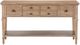 Liberty Furniture Haven Hills Camel Beige Sofa Table-1