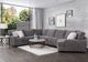Luke Home Staley 4-Piece Bonterra Charcoal Sectional-1