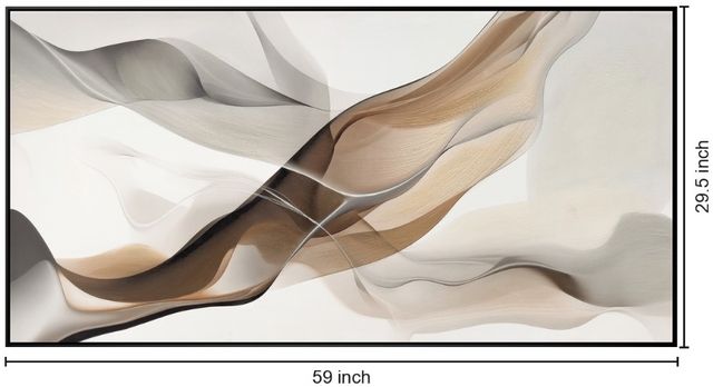 Classy Living Wildhearted Ethereal Waves Wall Art-2